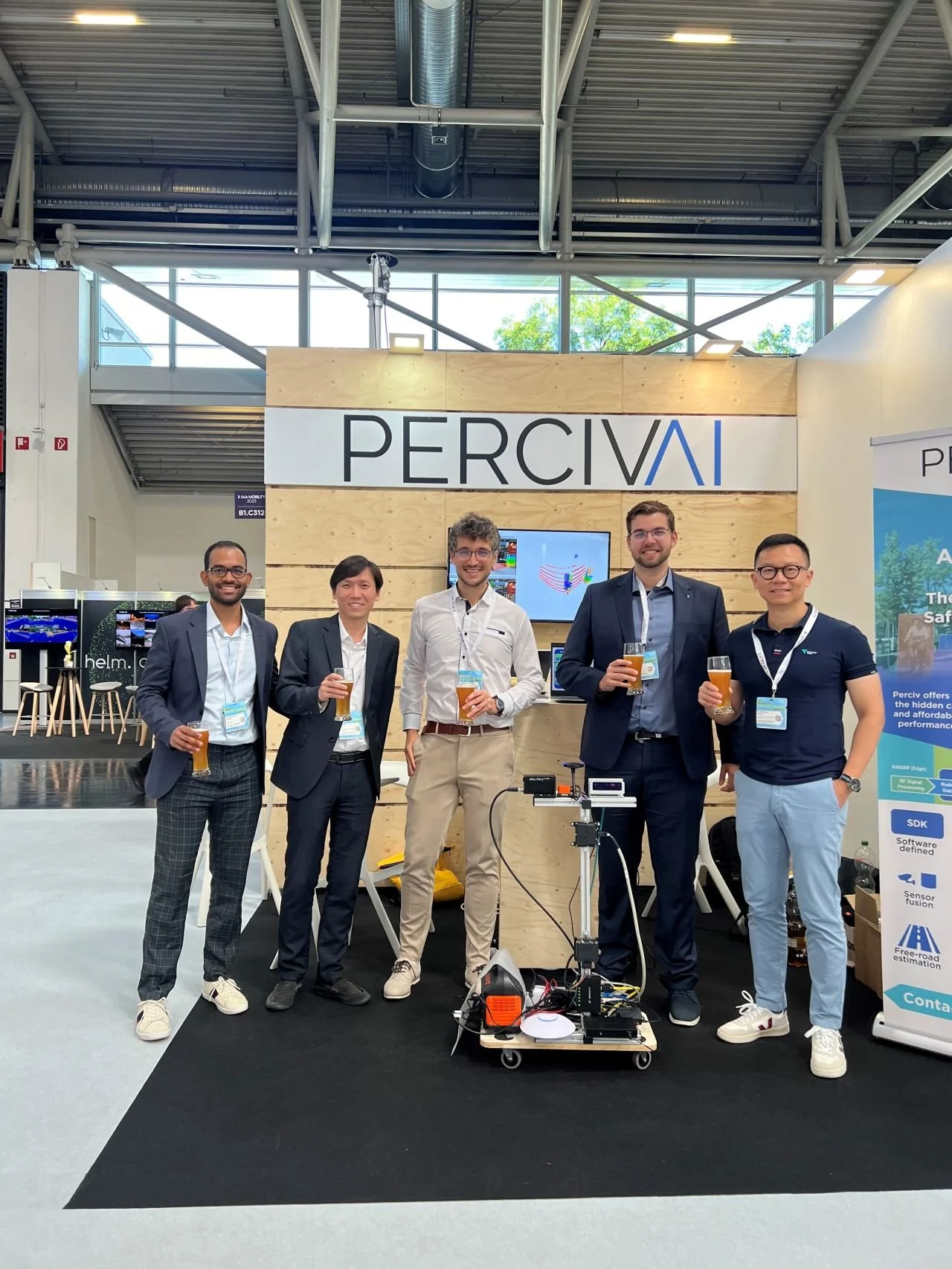 Chuhang - Perciv AI partnership!